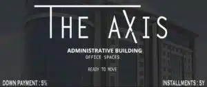 وحدات إدارية و مكاتب وعيادات THE AXIS جراند جيت من معمار المرشدي AXIS معمار المرشدي